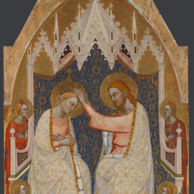 The Coronation of the Virgin: Central Main Tier Panel