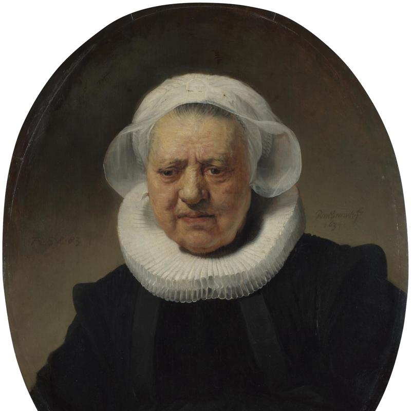 Portrait of Aechje Claesdr.