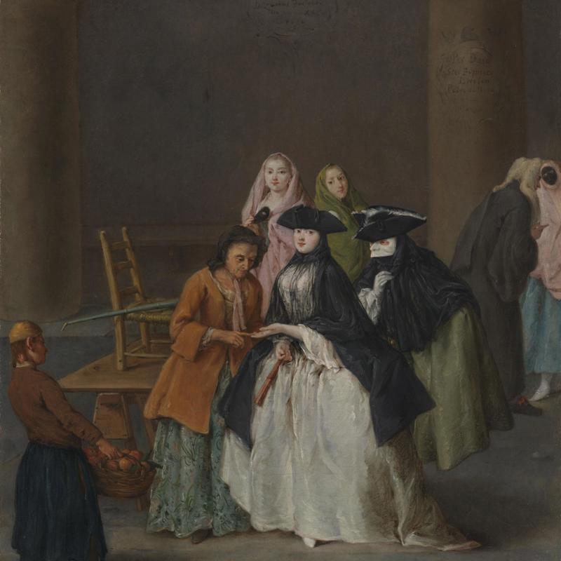 A Fortune Teller at Venice