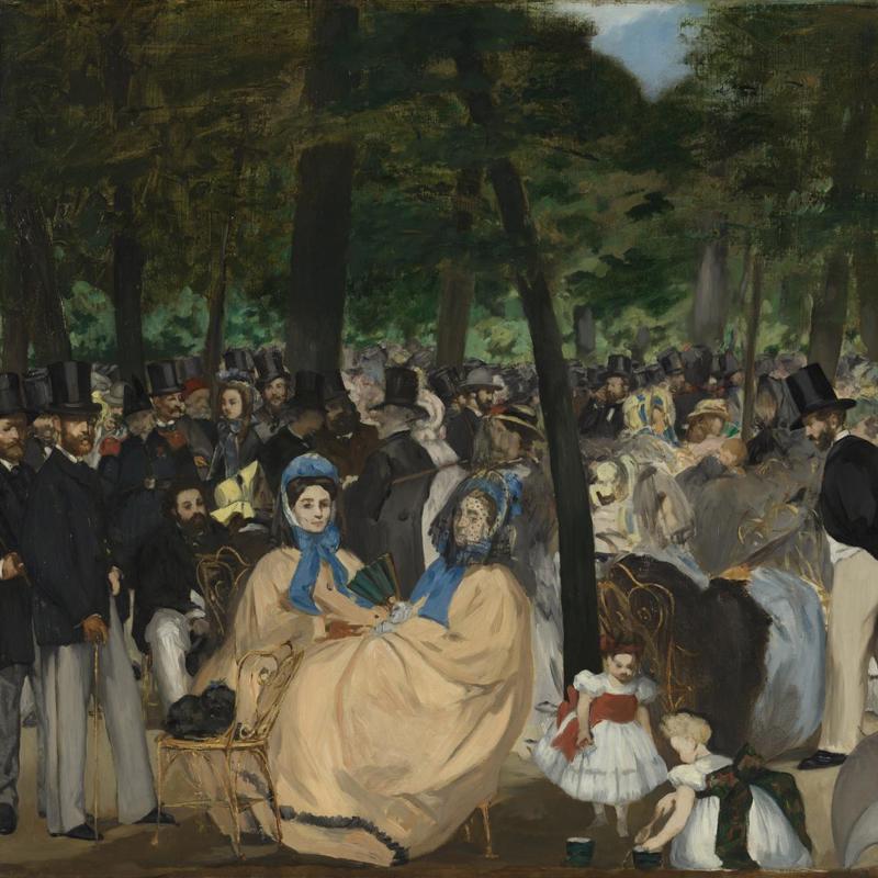 Music in the Tuileries Gardens