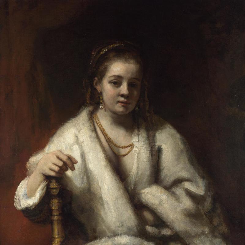 Portrait of Hendrickje Stoffels